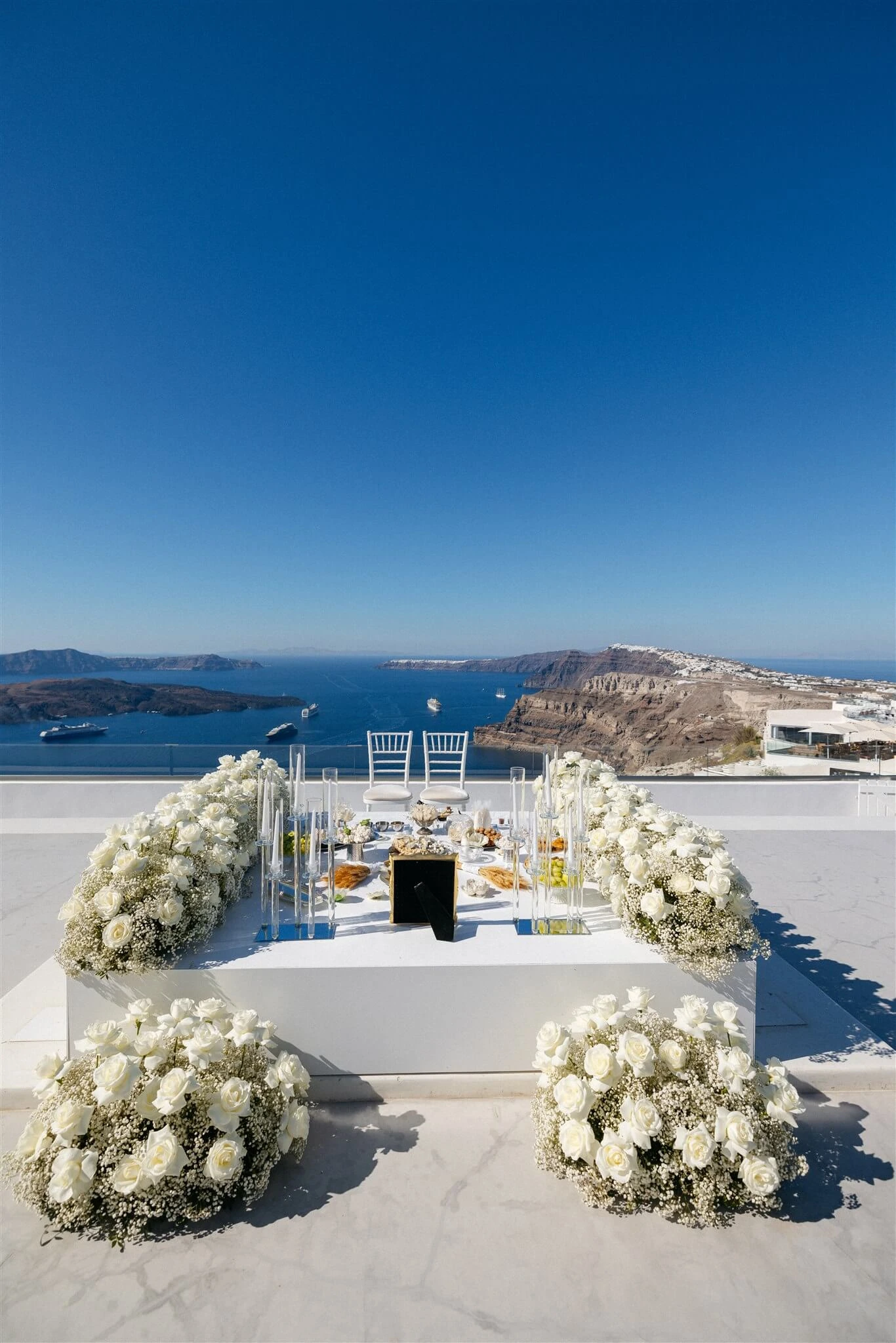 Multicultural Wedding in Santorini - wedding ceremony - Marvellous Wedding